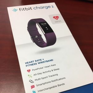 Fitbit Charge 2 - Purple - VGUC